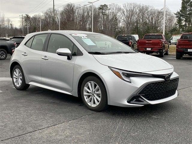 used 2024 Toyota Corolla Hatchback car, priced at $22,648