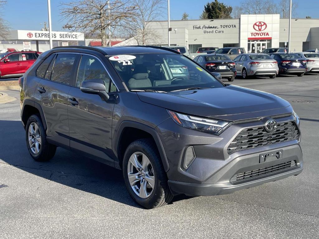 used 2022 Toyota RAV4 car, priced at $28,319