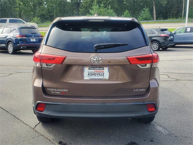 used 2019 Toyota Highlander car, priced at $20,744