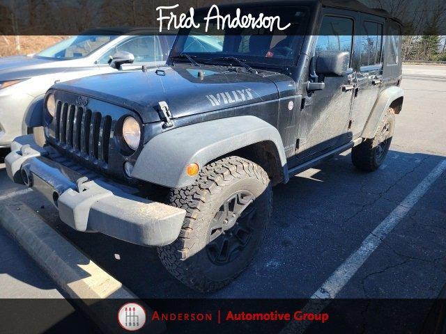 used 2014 Jeep Wrangler Unlimited car, priced at $15,233