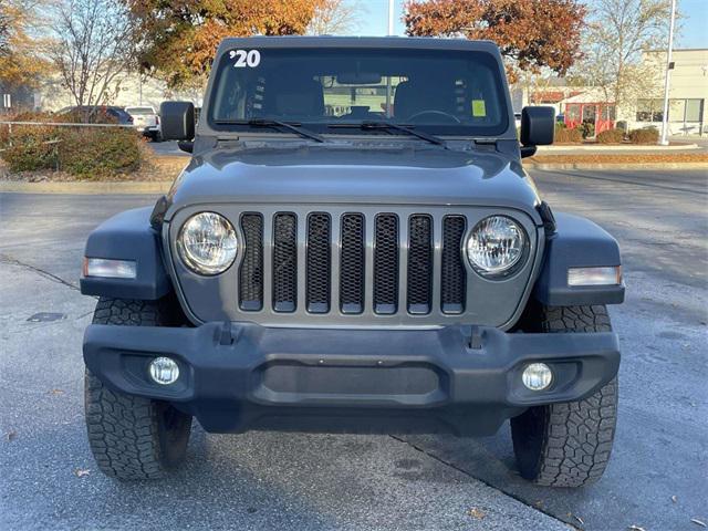 used 2020 Jeep Wrangler Unlimited car, priced at $26,444