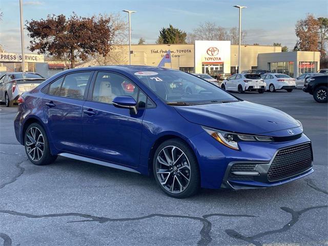 used 2021 Toyota Corolla car, priced at $21,117