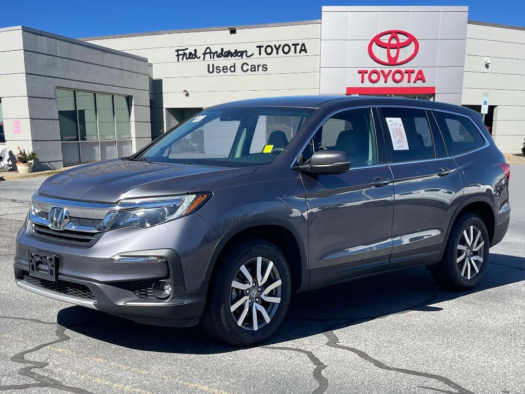 used 2021 Honda Pilot car, priced at $26,875