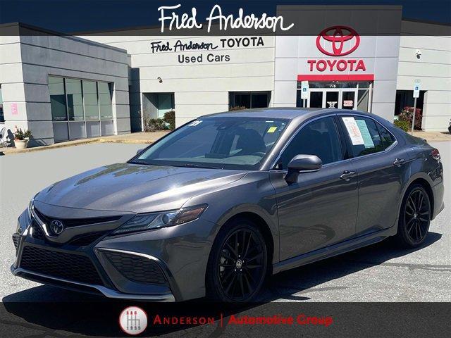 used 2021 Toyota Camry car, priced at $28,317