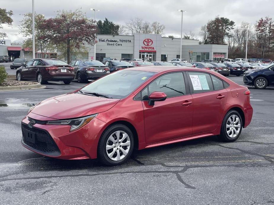 used 2021 Toyota Corolla car, priced at $19,847