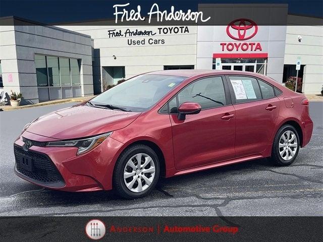 used 2021 Toyota Corolla car, priced at $18,599