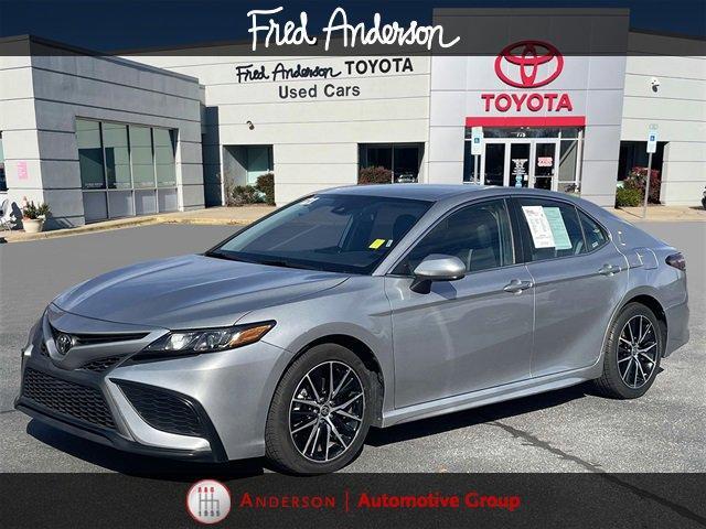 used 2021 Toyota Camry car, priced at $22,725