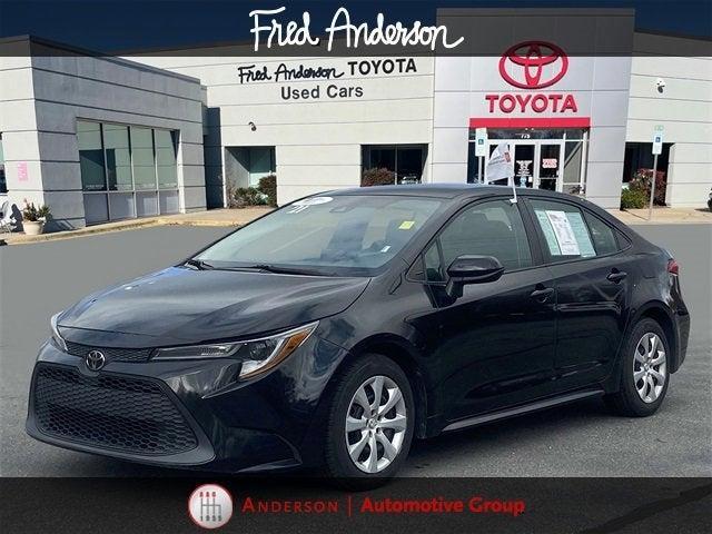 used 2021 Toyota Corolla car, priced at $19,221