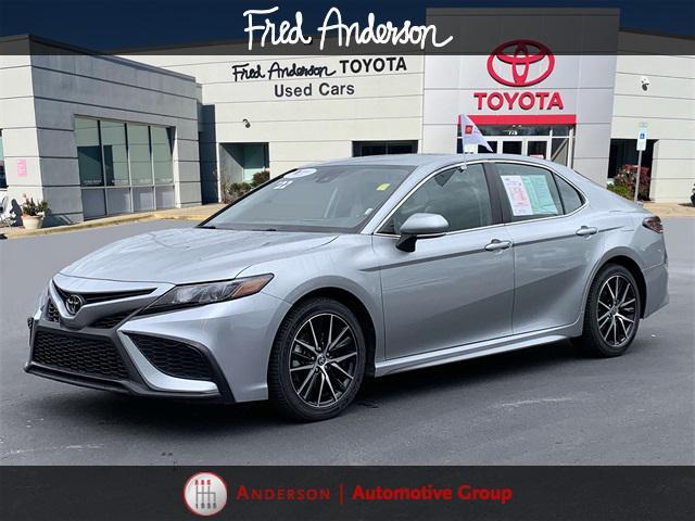 used 2022 Toyota Camry car, priced at $24,622