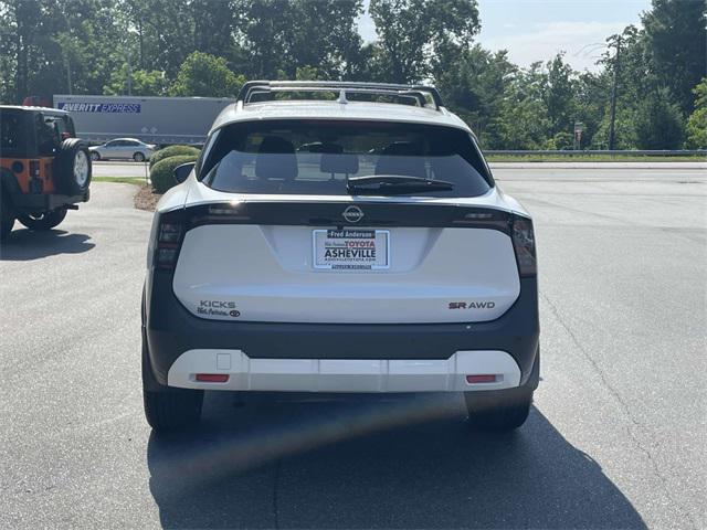 used 2025 Nissan Kicks car, priced at $25,740