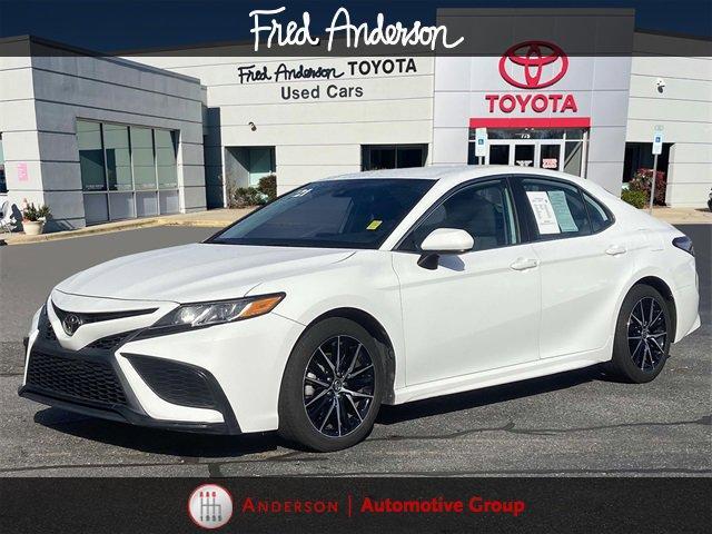 used 2021 Toyota Camry car, priced at $21,801