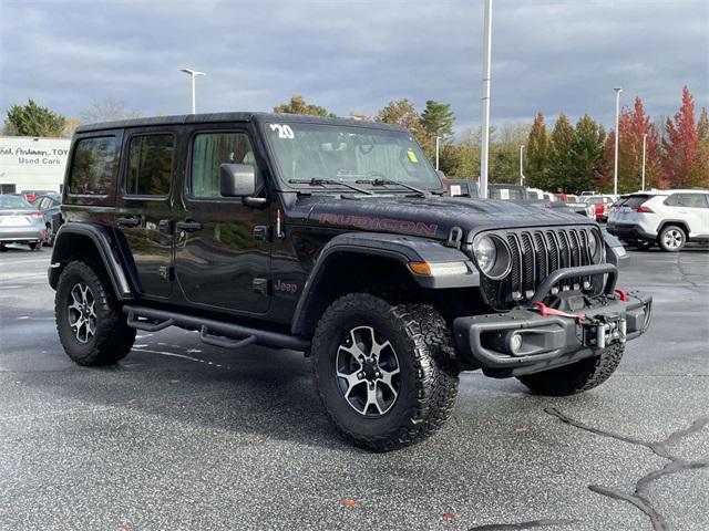 used 2020 Jeep Wrangler Unlimited car, priced at $32,086