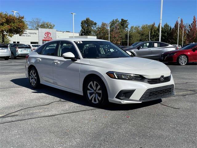 used 2022 Honda Civic car, priced at $20,386