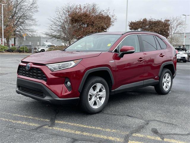 used 2021 Toyota RAV4 Hybrid car, priced at $26,527