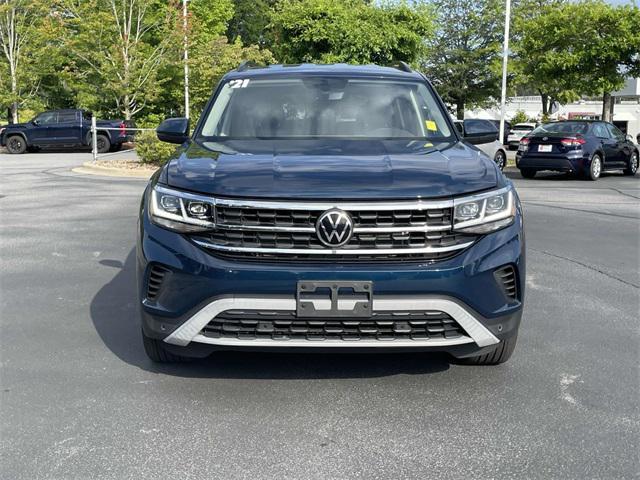 used 2021 Volkswagen Atlas car, priced at $30,312