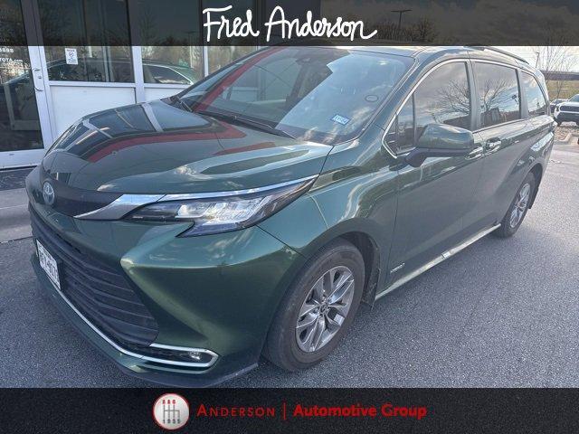 used 2021 Toyota Sienna car, priced at $39,127