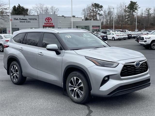 used 2023 Toyota Highlander Hybrid car, priced at $44,673