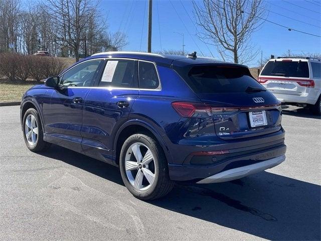 used 2022 Audi Q4 e-tron car, priced at $31,814