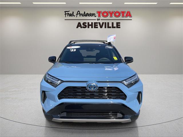 used 2023 Toyota RAV4 Hybrid car, priced at $34,134