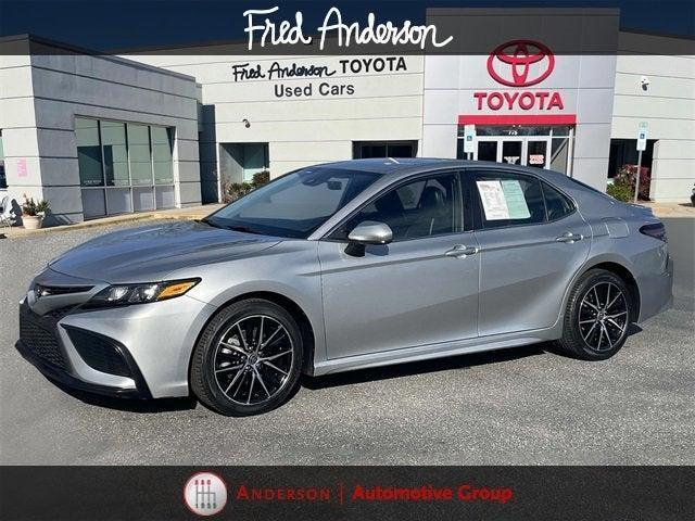 used 2021 Toyota Camry car, priced at $22,057