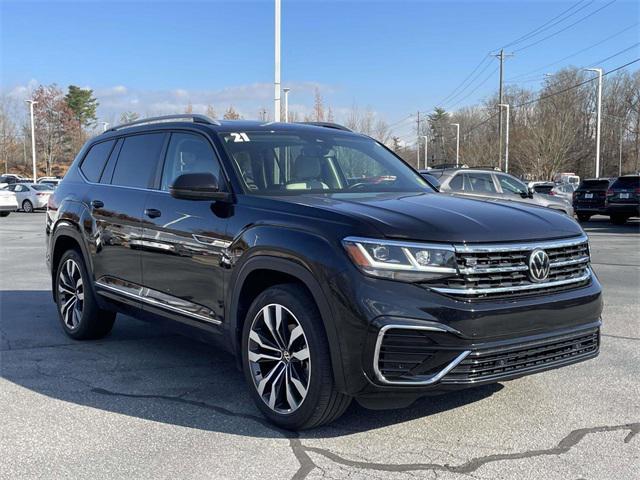 used 2021 Volkswagen Atlas car, priced at $30,354