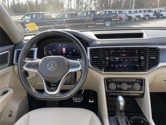 used 2021 Volkswagen Atlas car, priced at $30,354