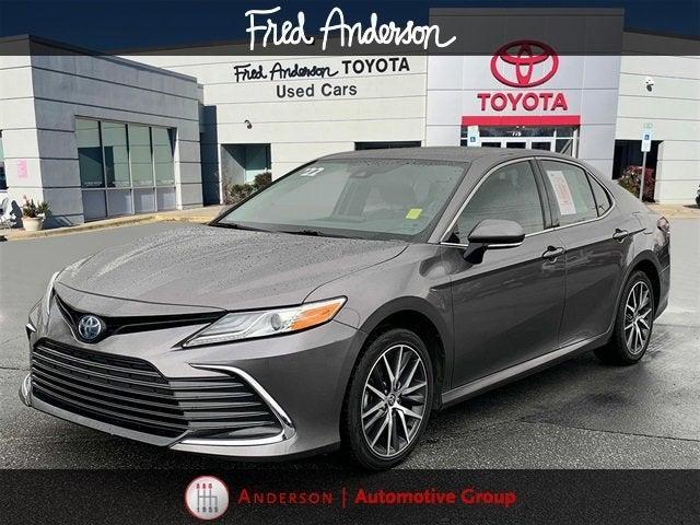 used 2022 Toyota Camry Hybrid car, priced at $22,846