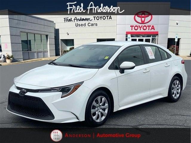 used 2021 Toyota Corolla car, priced at $19,820