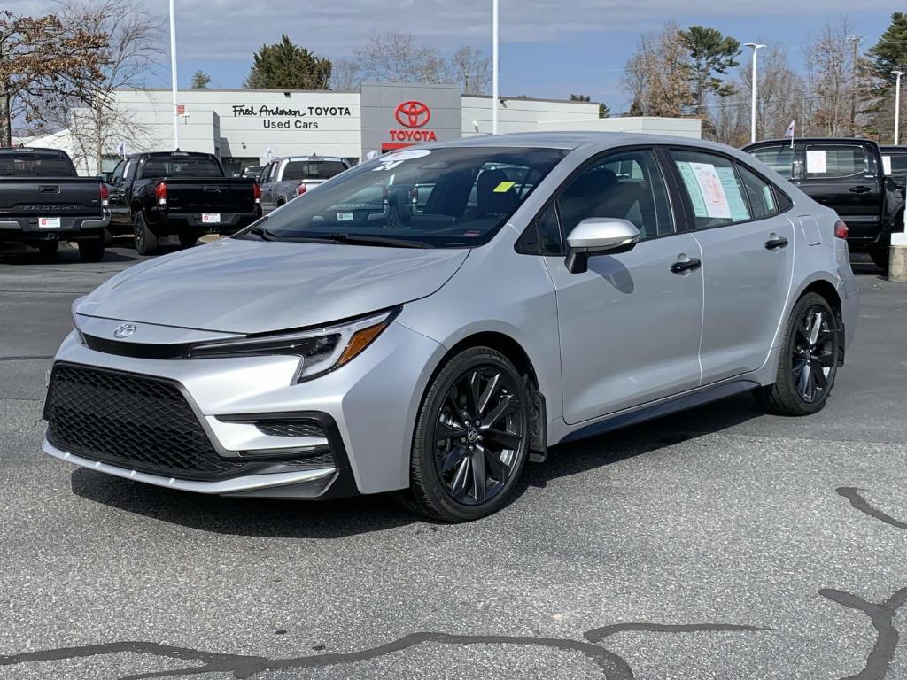 used 2024 Toyota Corolla car, priced at $25,376