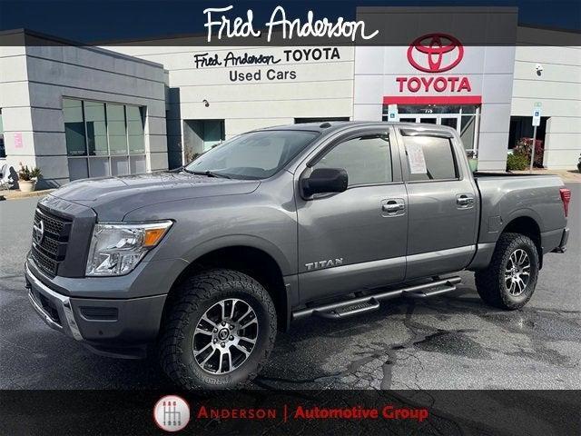 used 2021 Nissan Titan car, priced at $32,316