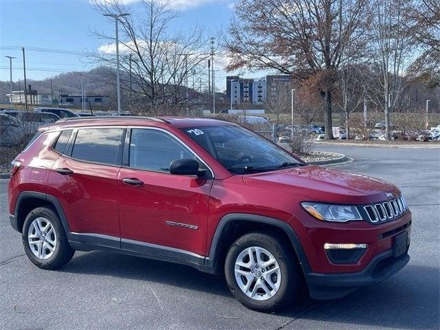 used 2020 Jeep Compass car, priced at $17,292