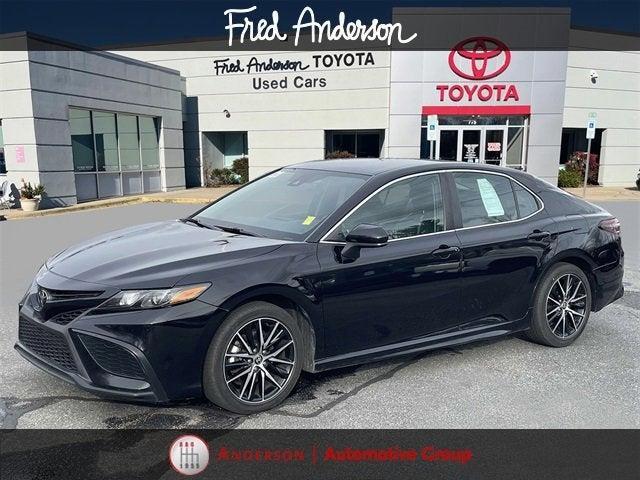 used 2021 Toyota Camry car, priced at $19,820