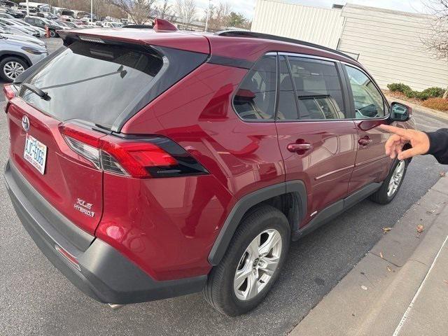 used 2021 Toyota RAV4 Hybrid car, priced at $32,171