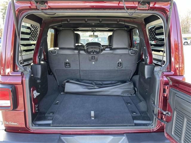 used 2021 Jeep Wrangler Unlimited car, priced at $32,752