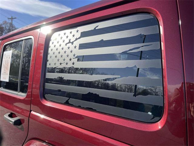 used 2021 Jeep Wrangler Unlimited car, priced at $32,752