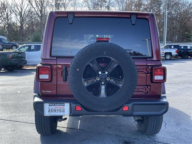 used 2021 Jeep Wrangler Unlimited car, priced at $32,752