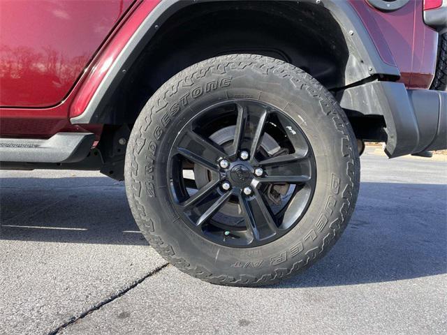 used 2021 Jeep Wrangler Unlimited car, priced at $32,752