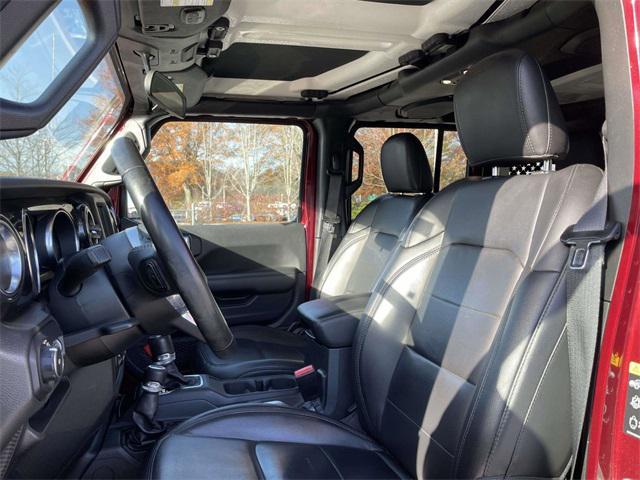 used 2021 Jeep Wrangler Unlimited car, priced at $32,752