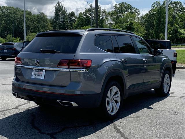 used 2021 Volkswagen Atlas car, priced at $26,425