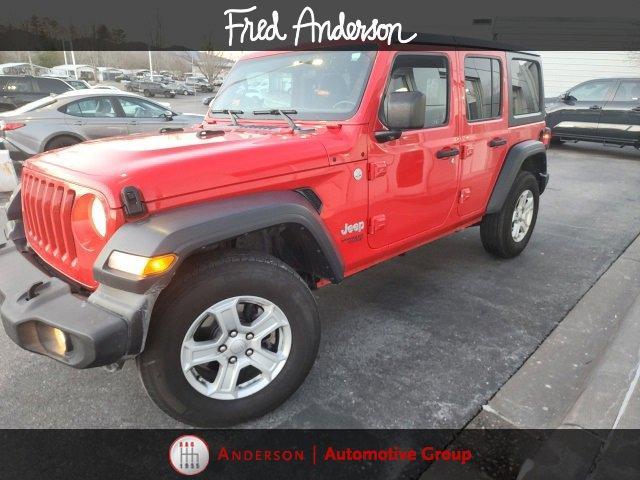 used 2018 Jeep Wrangler Unlimited car, priced at $21,446