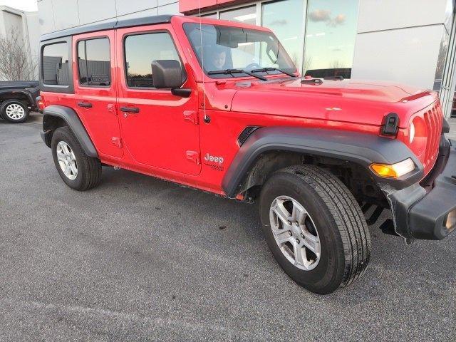 used 2018 Jeep Wrangler Unlimited car, priced at $21,446