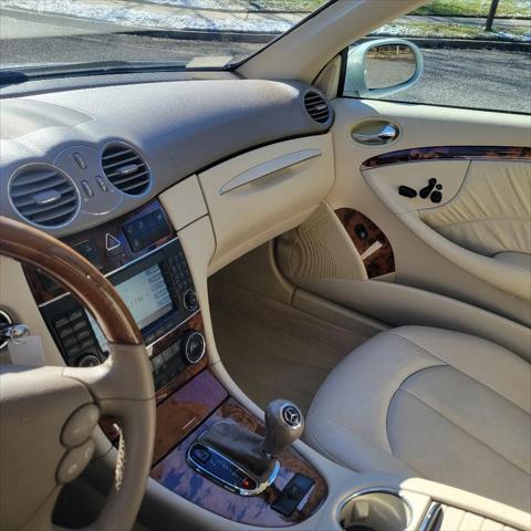 used 2008 Mercedes-Benz CLK-Class car, priced at $13,889