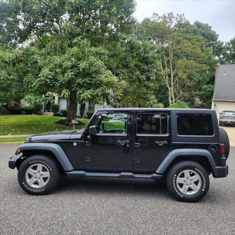 used 2016 Jeep Wrangler Unlimited car, priced at $18,998