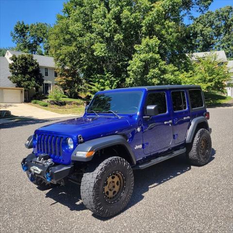 used 2018 Jeep Wrangler Unlimited car, priced at $19,997