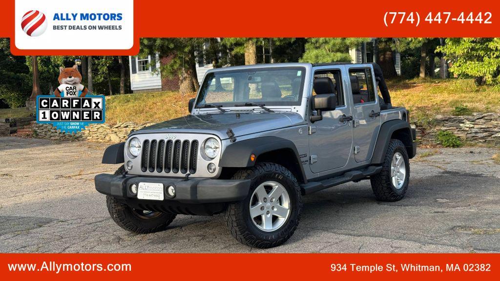used 2014 Jeep Wrangler Unlimited car, priced at $20,998