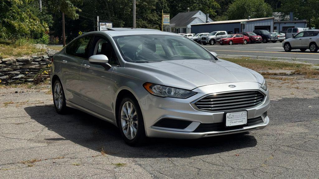 used 2017 Ford Fusion car, priced at $13,500