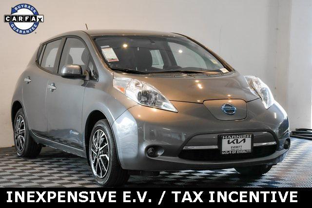 used 2017 Nissan Leaf car, priced at $6,998