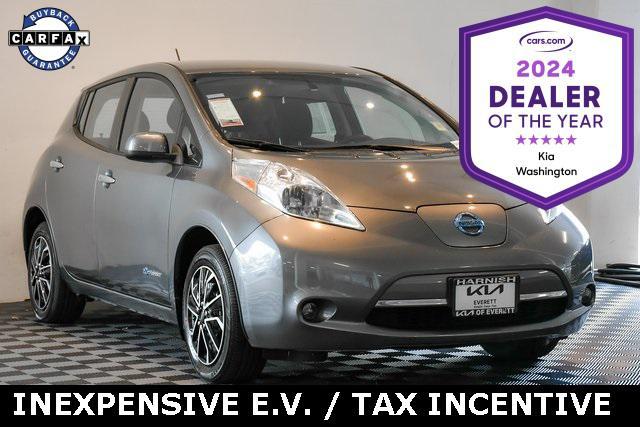 used 2017 Nissan Leaf car, priced at $6,998