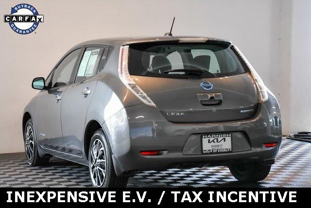 used 2017 Nissan Leaf car, priced at $6,998