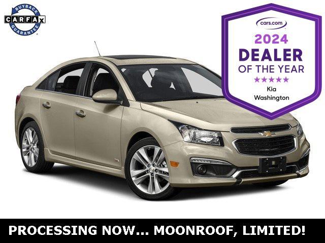 used 2016 Chevrolet Cruze Limited car, priced at $10,990